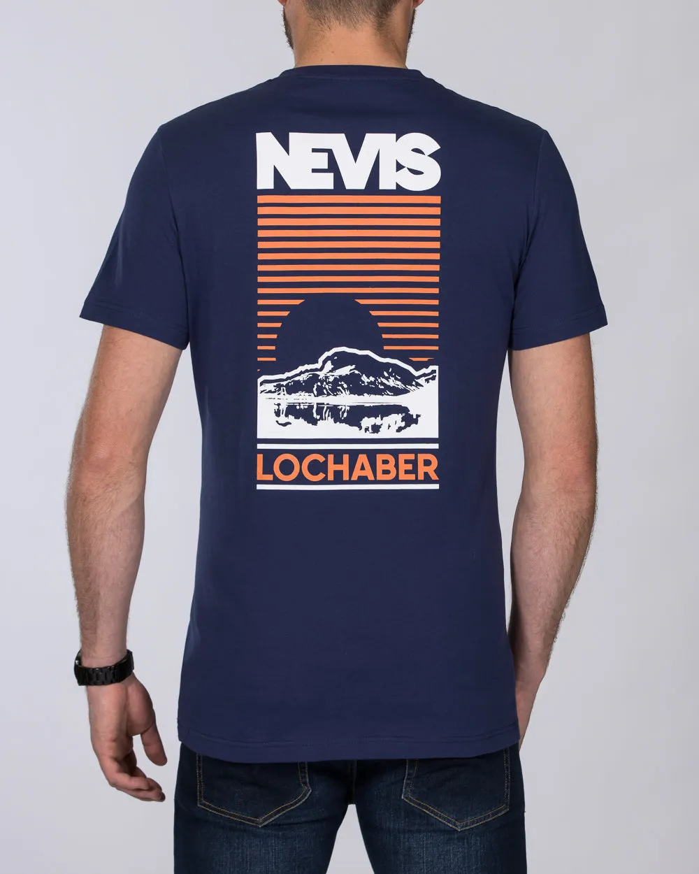 2t Printed Tall T-Shirt (nevis navy)