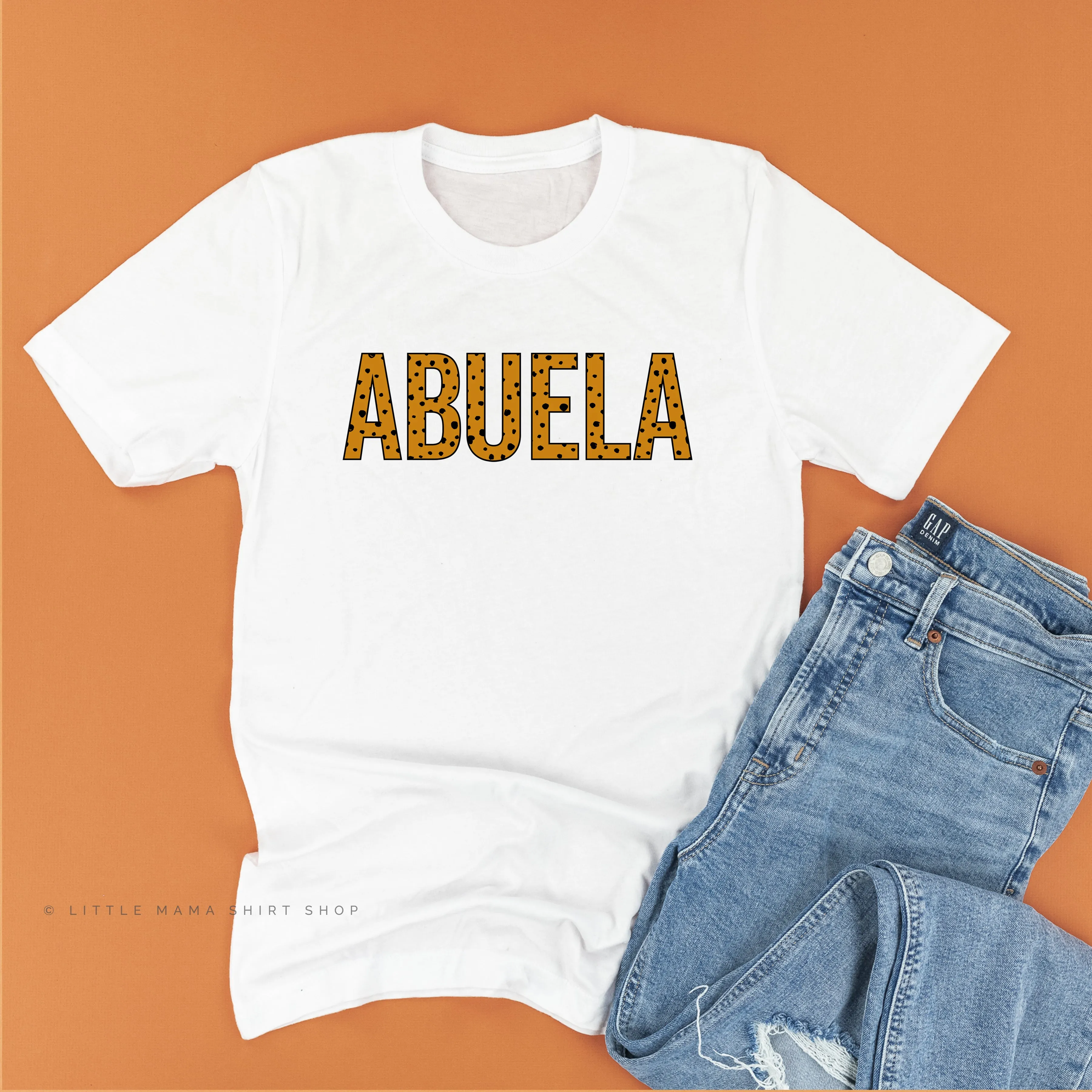 ABUELA - Spotty Leopard Unisex Tee