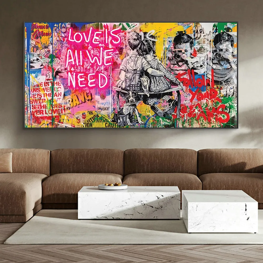 All We Need is Love Painting