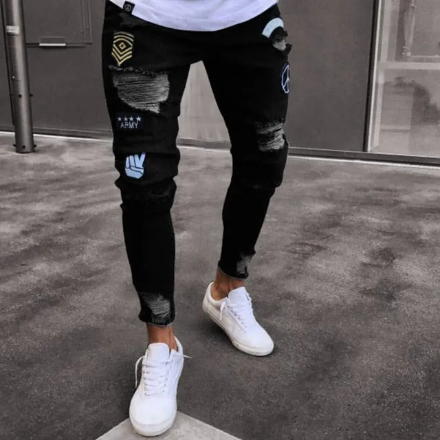 Antonios Parker Ripped Jeans