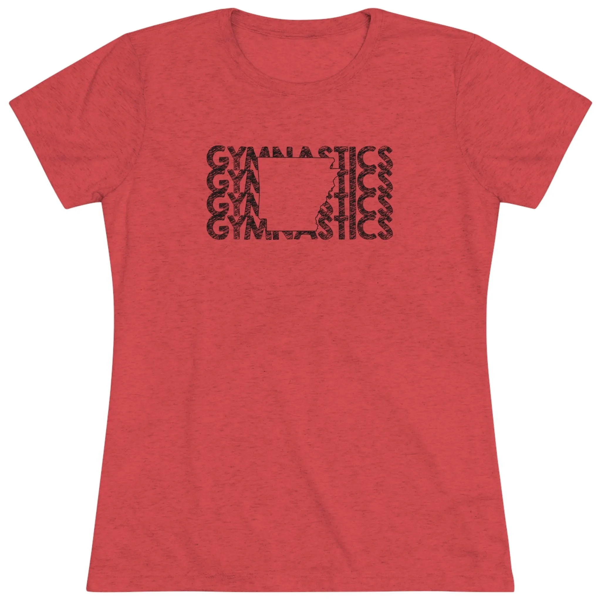 Arkansas Gymnastics T-Shirt (Fitted)