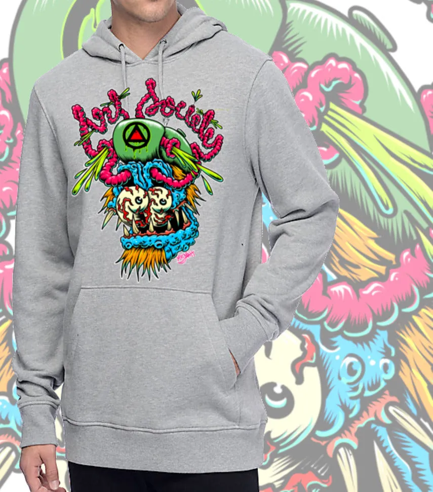 Art Society BRAINZ HOODIE GREY