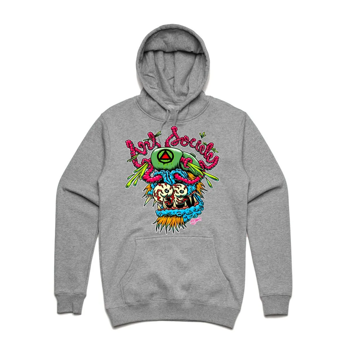 Art Society BRAINZ HOODIE GREY