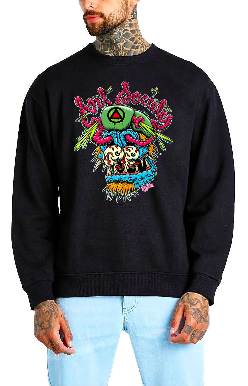 Art Society BRAINZ SWEATER BLACK