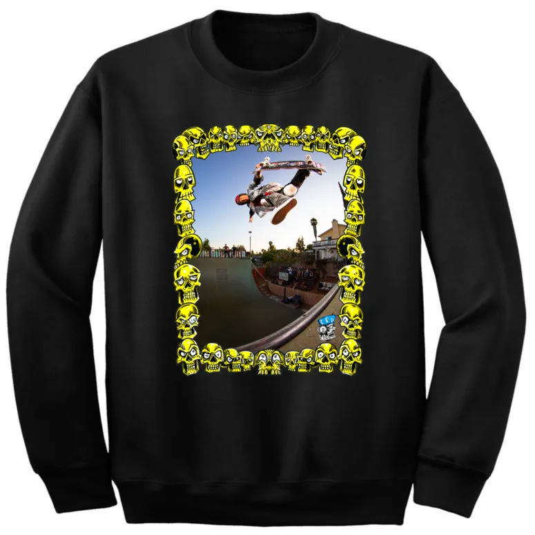 Art Society LEGENDS OF SKATE VOL. 1 HOSOI CREW SWEATER BLACK