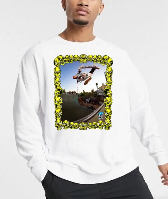 Art Society LEGENDS OF SKATE VOL. 1 HOSOI CREW SWEATER WHITE