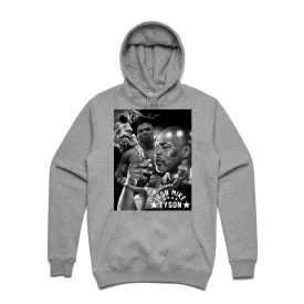 Art Society x Retro Kings BOXALL IRON MIKE HOODIE GREY