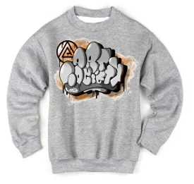 Art Society x Retro Kings x SIMON DEE CREW SWEATER GREY