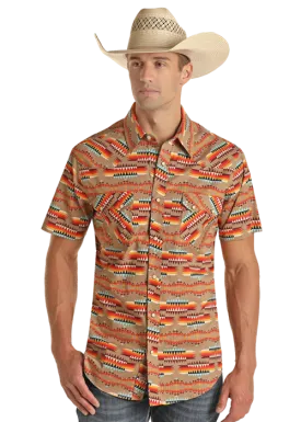 Aztec Sun Men's Snap Up