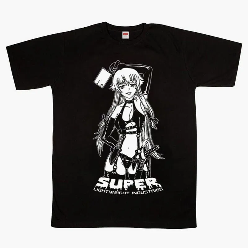 benpaolv HVY BLK Bondagecore Sexy Anime Girl With Axe T-Shirt