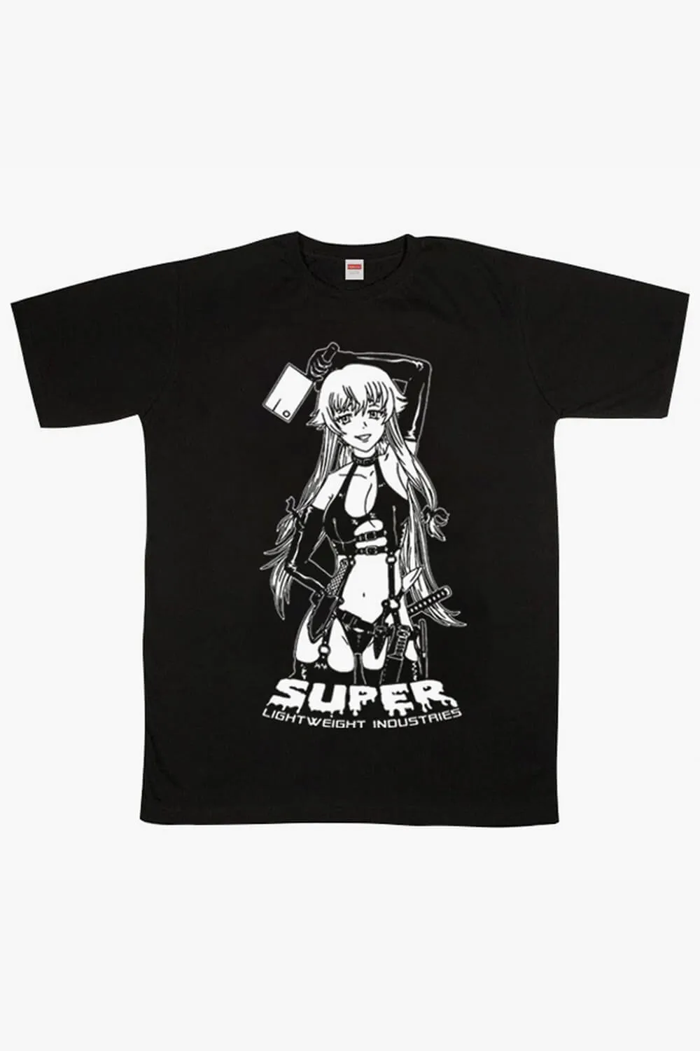 benpaolv HVY BLK Bondagecore Sexy Anime Girl With Axe T-Shirt