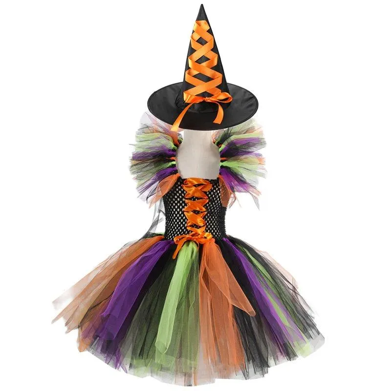 Bewitching Purple Witch Ensemble for Kids - Halloween Costume From Costume Glamour