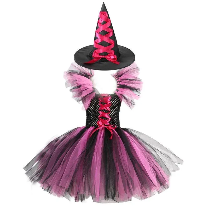 Bewitching Purple Witch Ensemble for Kids - Halloween Costume From Costume Glamour