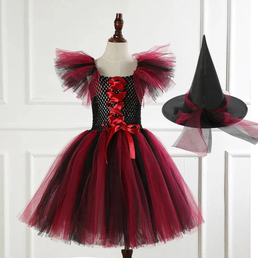 Bewitching Purple Witch Ensemble for Kids - Halloween Costume From Costume Glamour