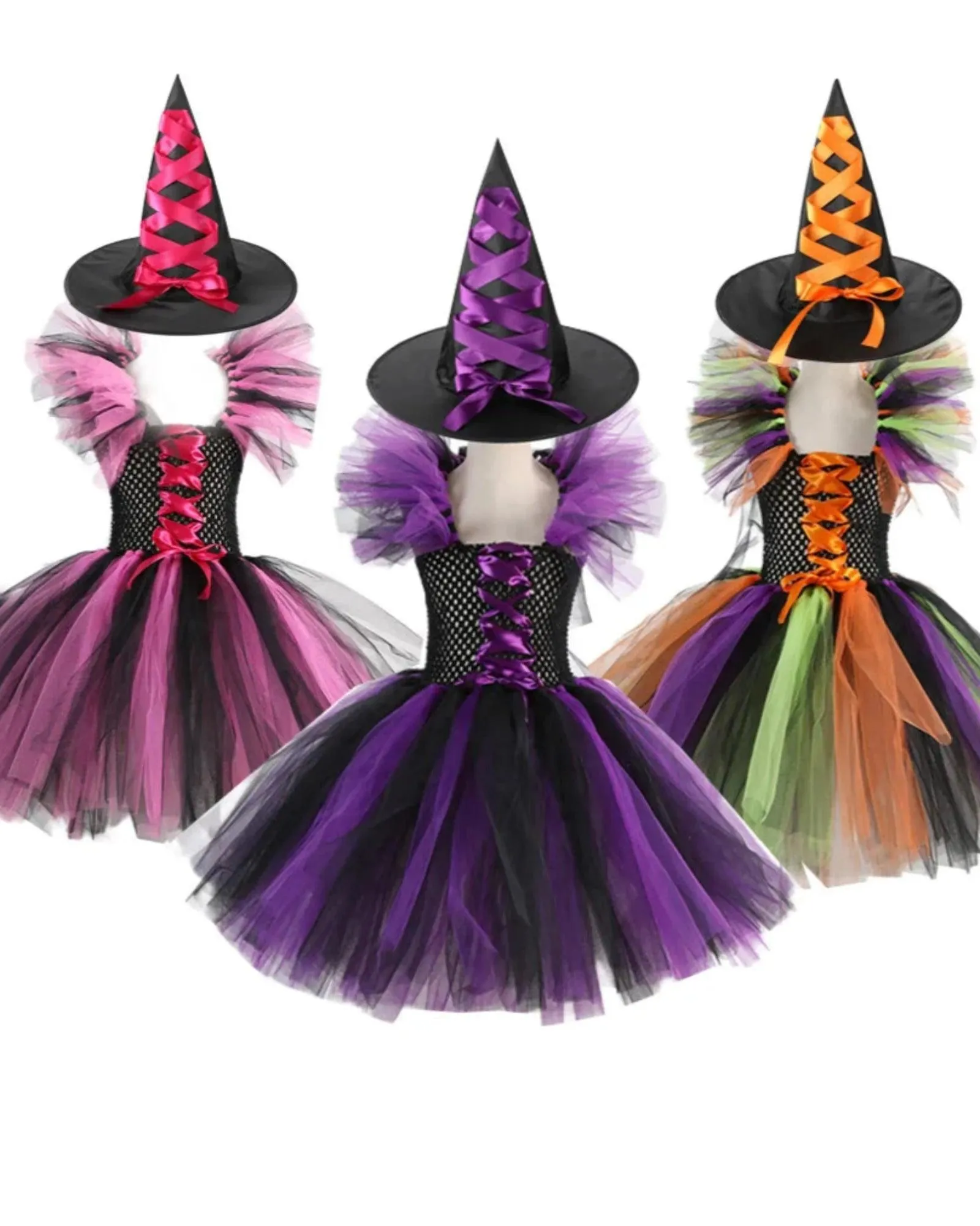 Bewitching Purple Witch Ensemble for Kids - Halloween Costume From Costume Glamour