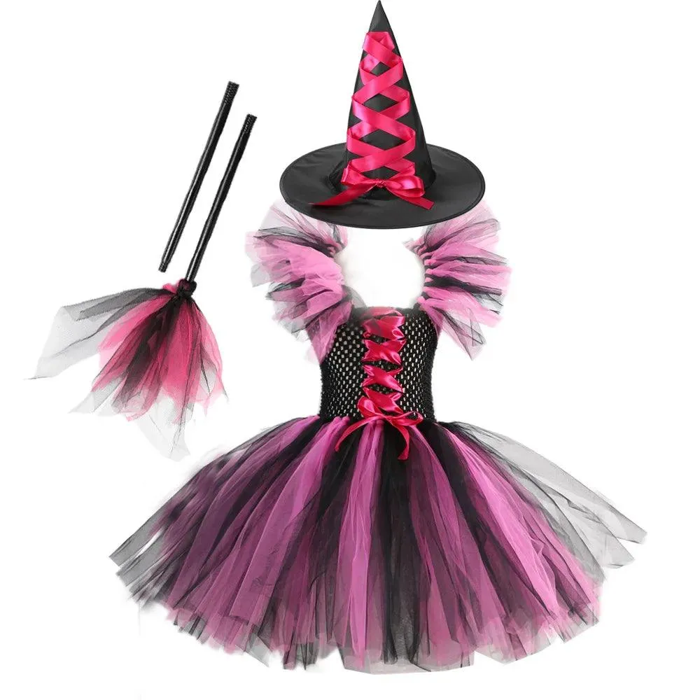 Bewitching Purple Witch Ensemble for Kids - Halloween Costume From Costume Glamour