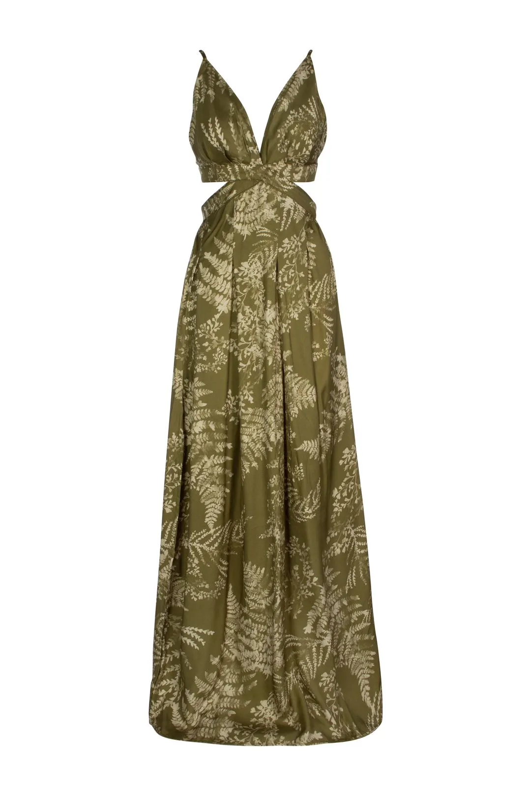 Caitlin Dress Dappled Olive