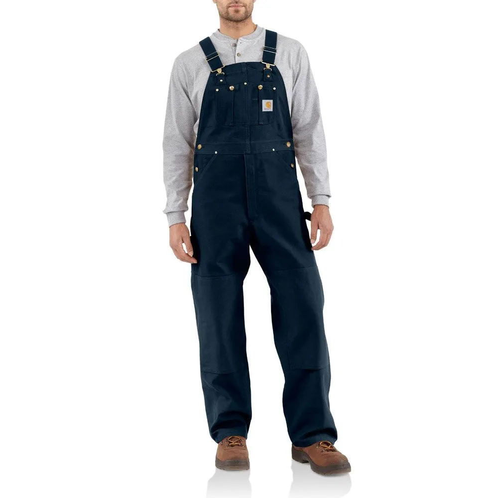 Carhartt 102776 Men's Duck Bib Overalls Unlined