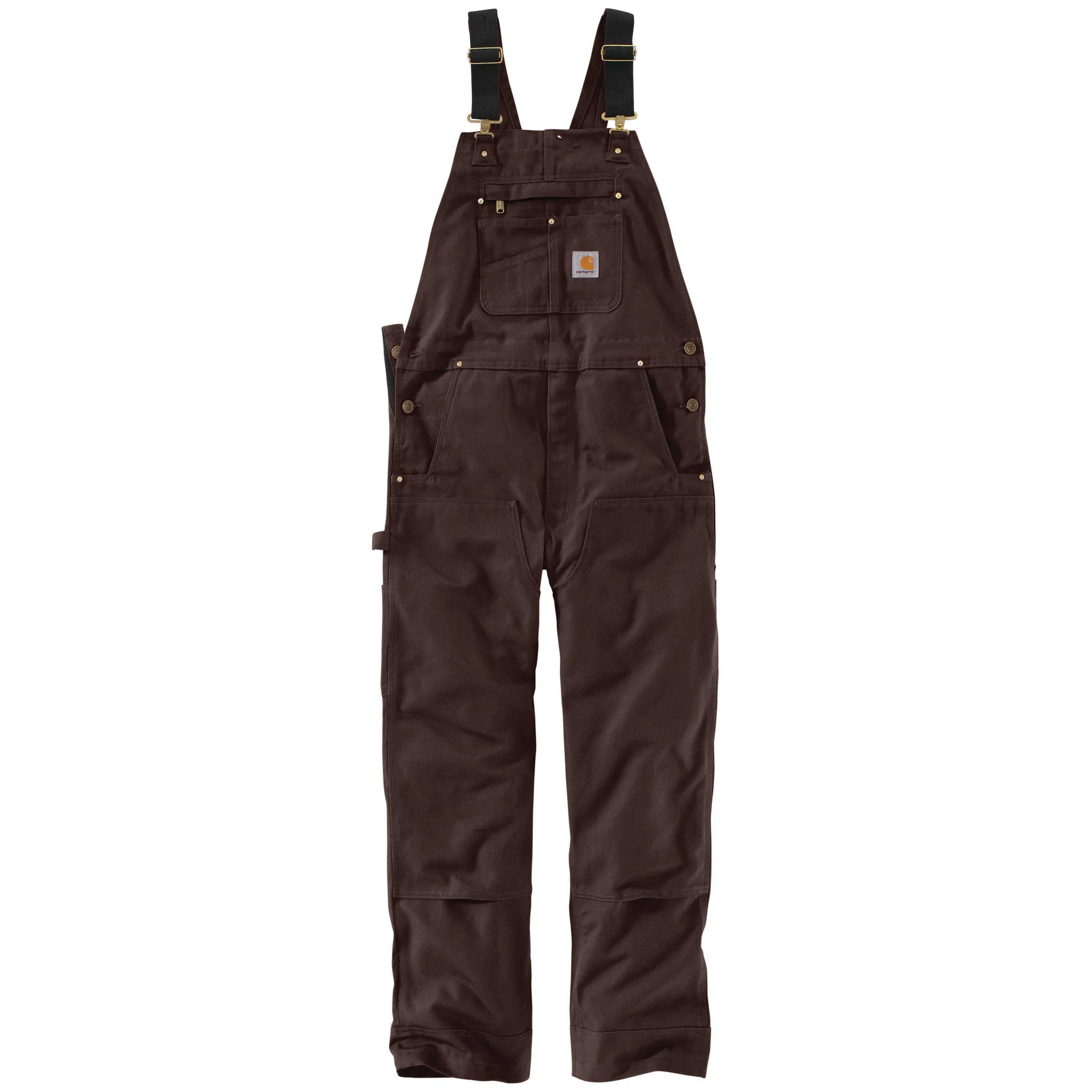 Carhartt Men's Duck Bib Overall_Dark Brown