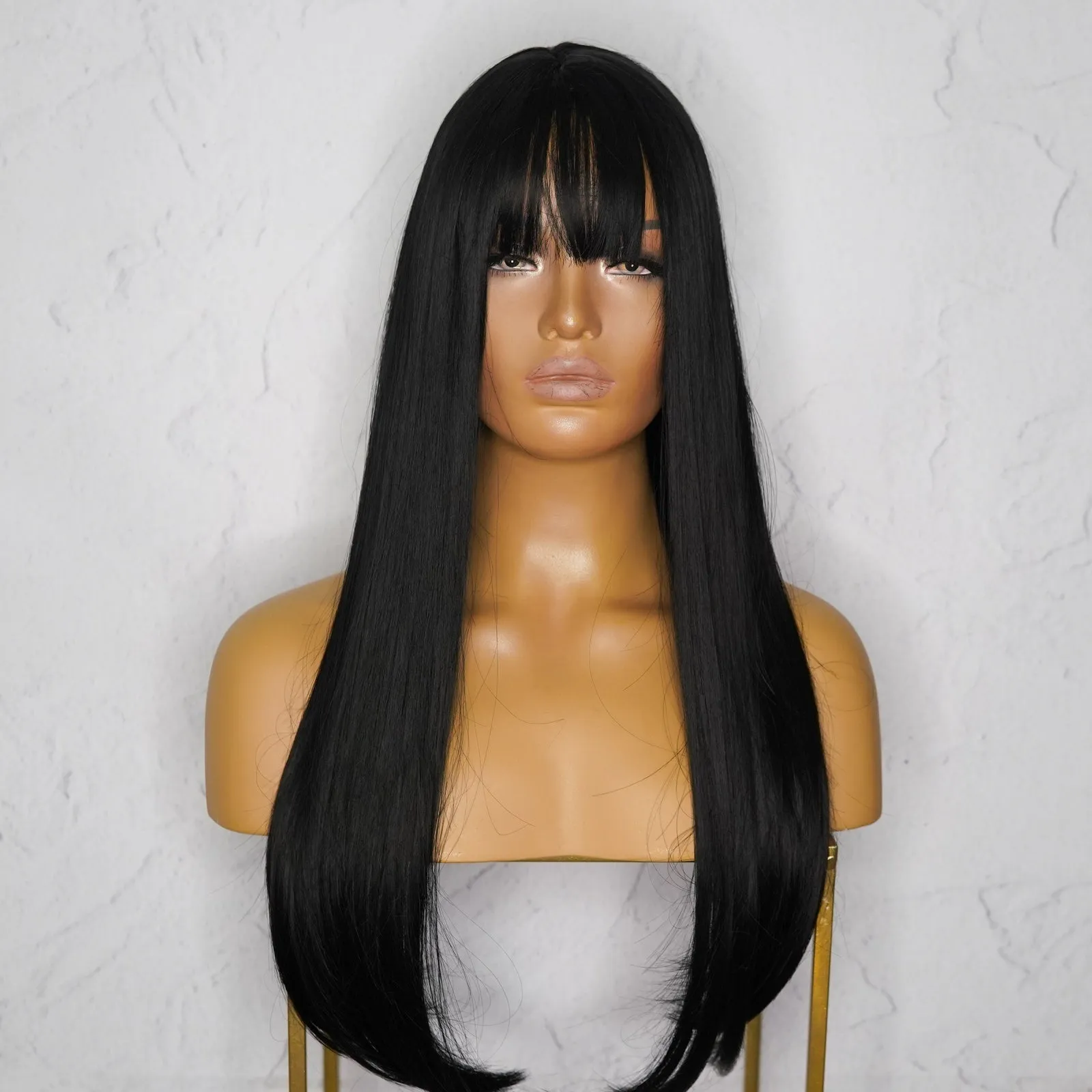 CICI Black Fringe Wig