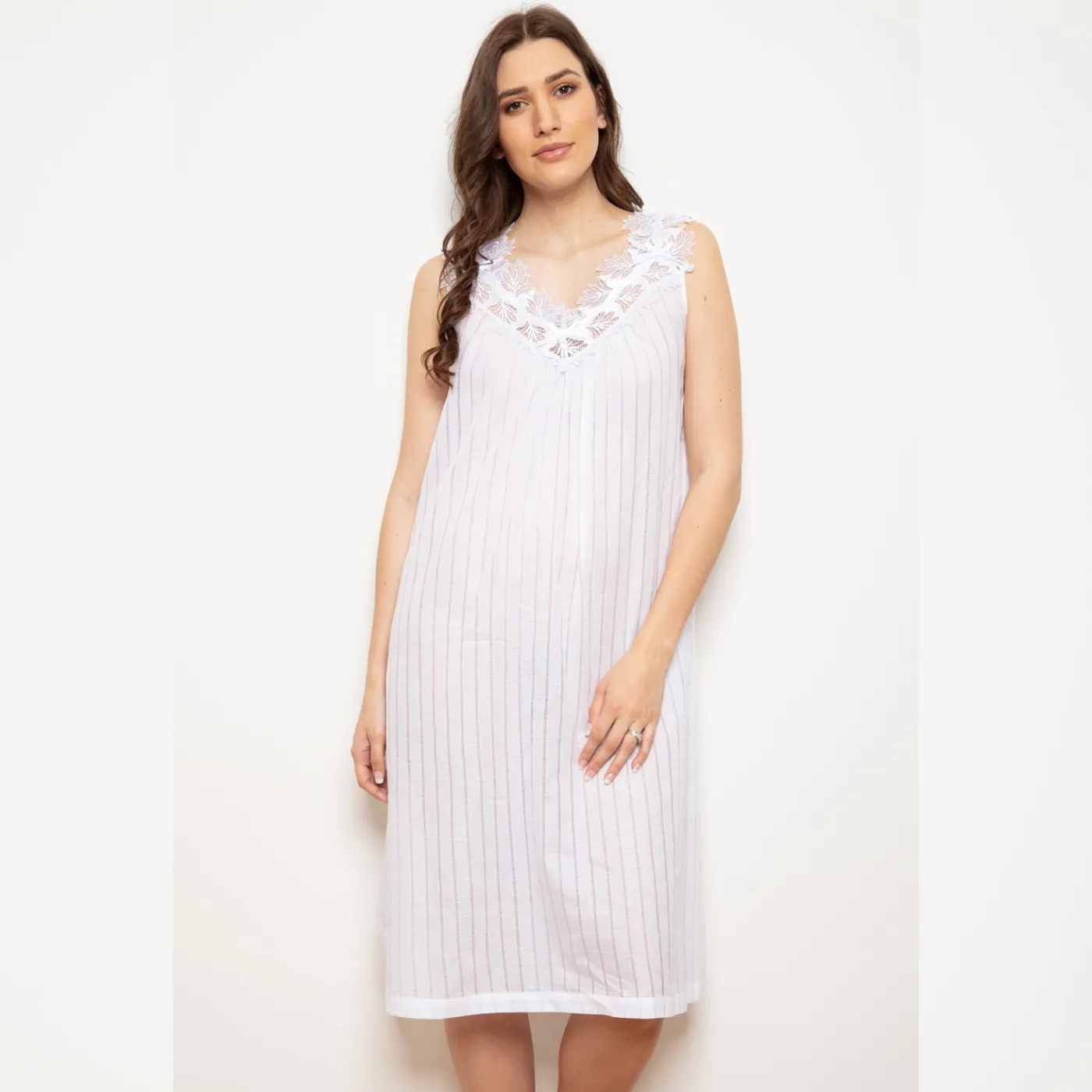 Cottonreal Bett - Sleeveless Nightdress