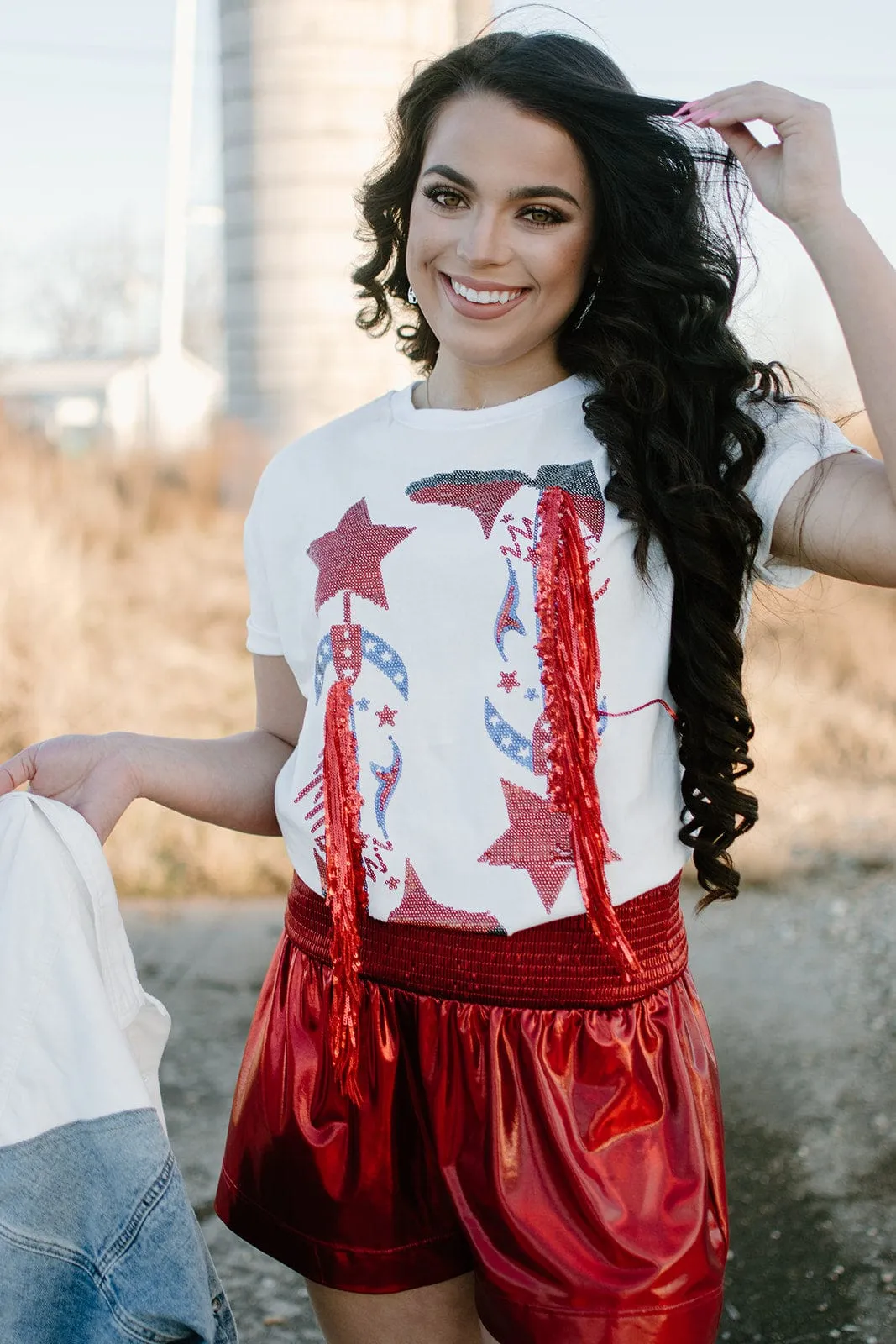 Cowgirl Fringe Graphic Tee