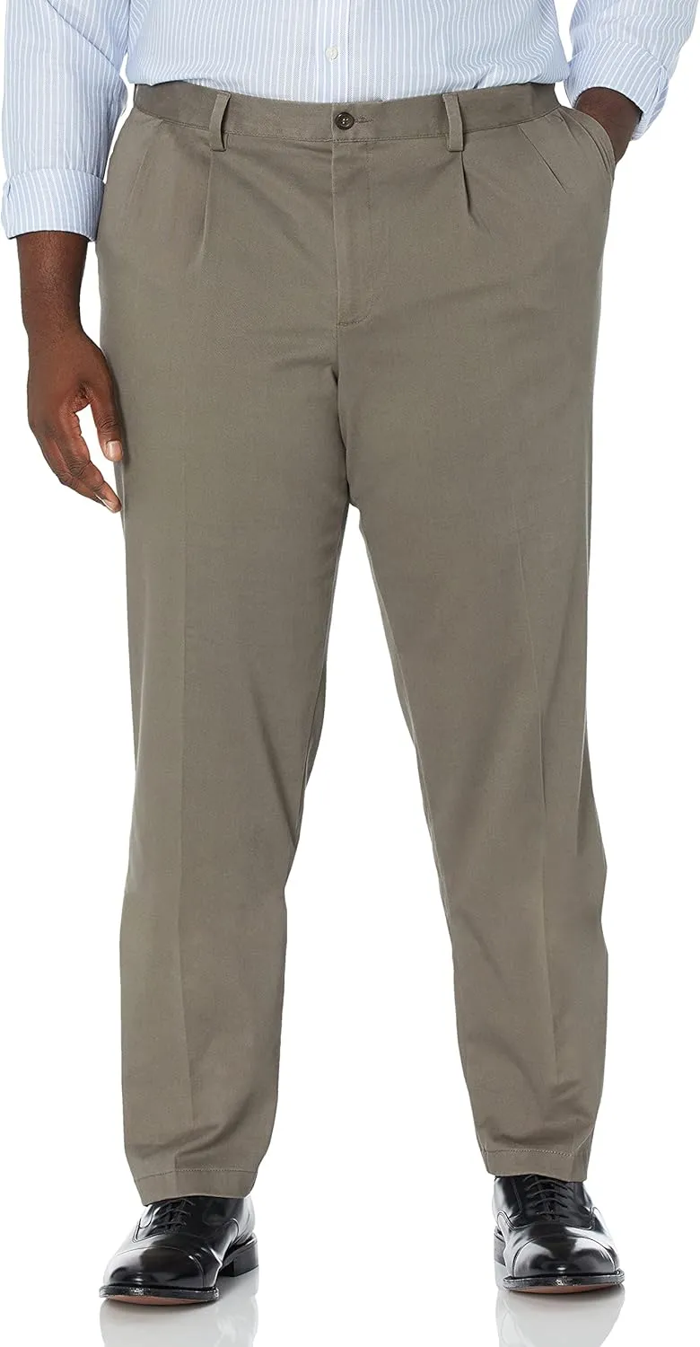 Dockers Men's Classic Fit Pleated Khaki Pants 38W x 36L