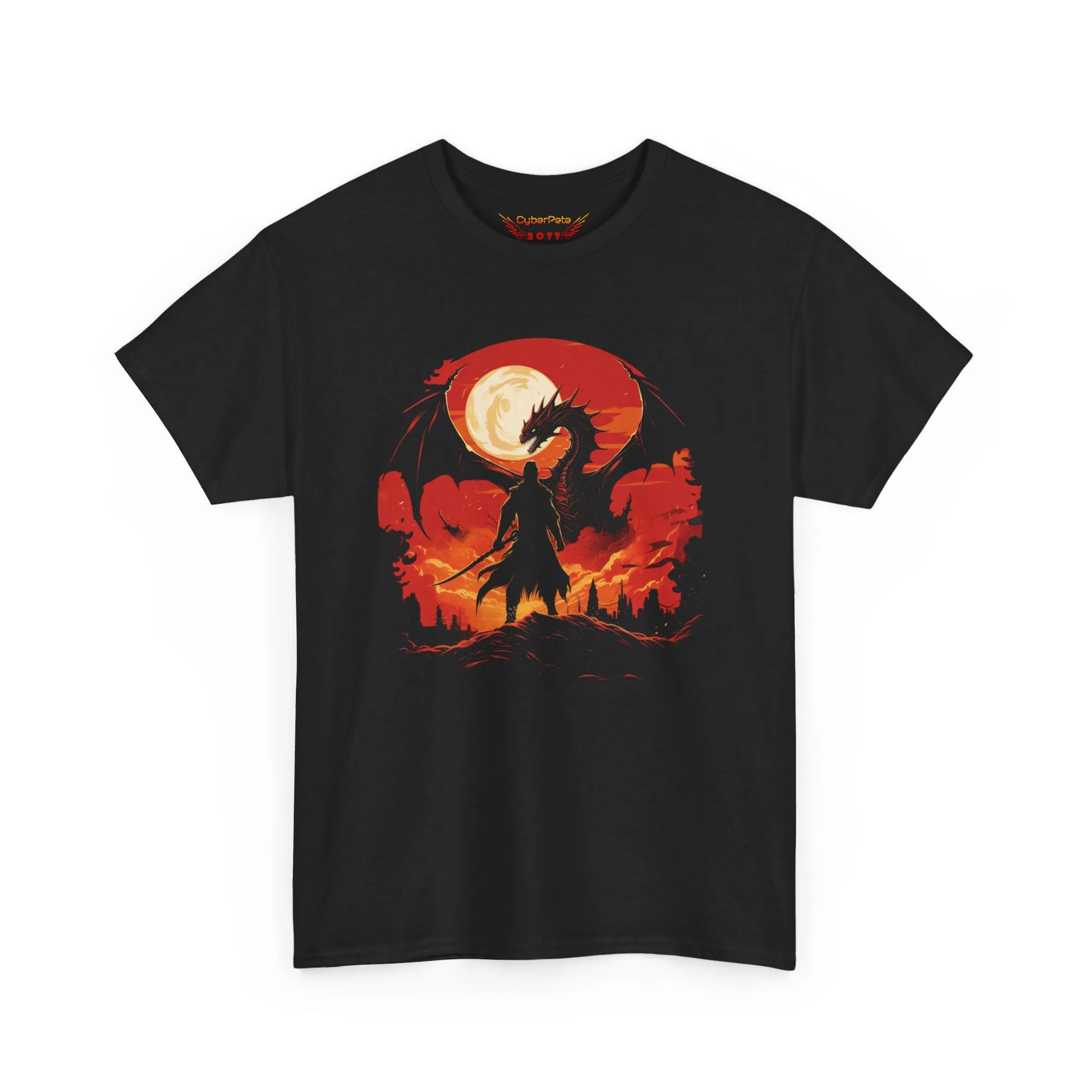 Drachenjäger T-Shirt | T-Shirt für Gamer und Fantasy Fans