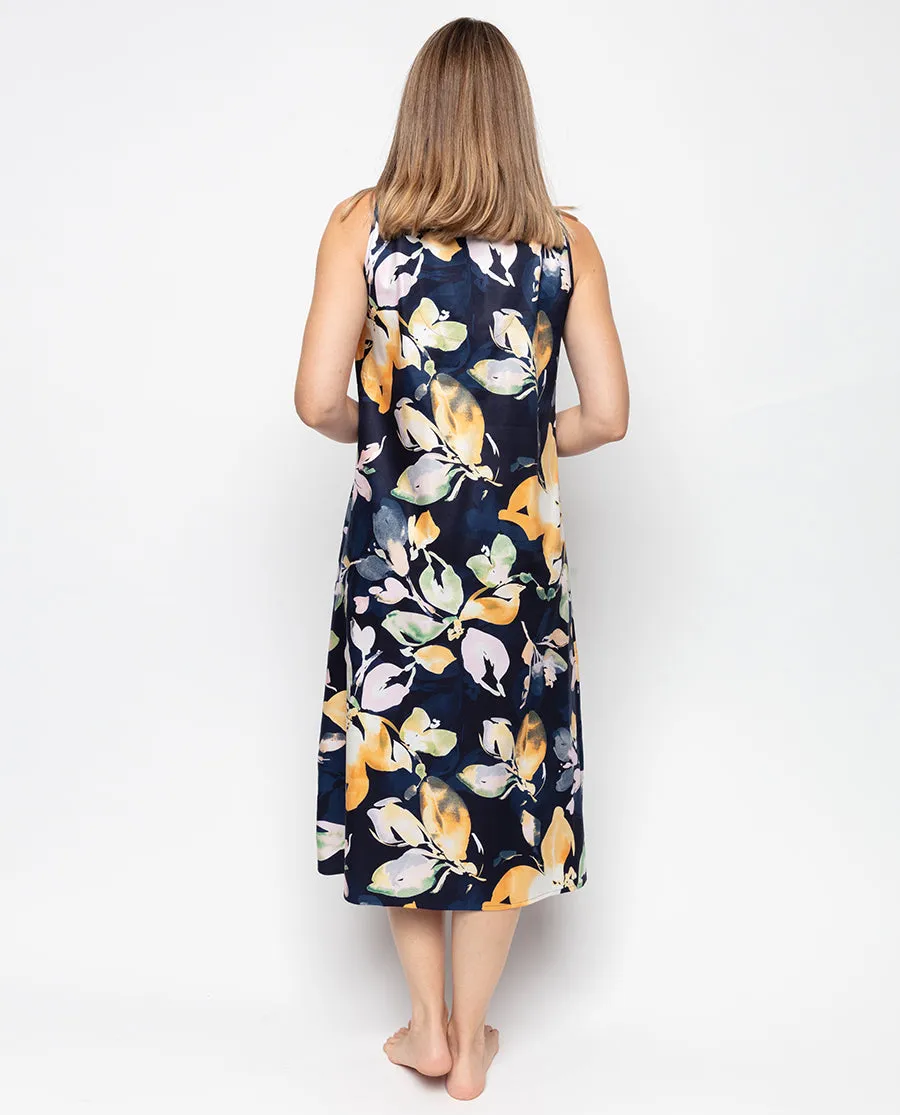 Estelle Floral Print Long Nightdress