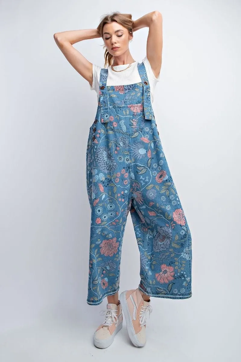 Flower Power Overalls