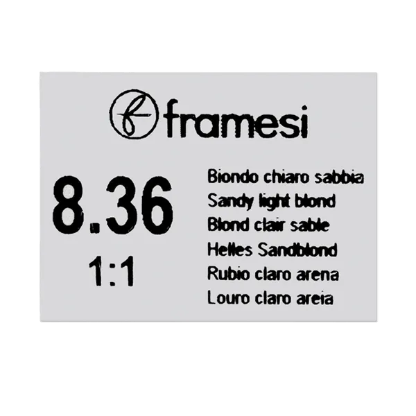 Framesi Framcolor Glamour Hair Color Cream 100ml - 8.36 Sandy Light Blond