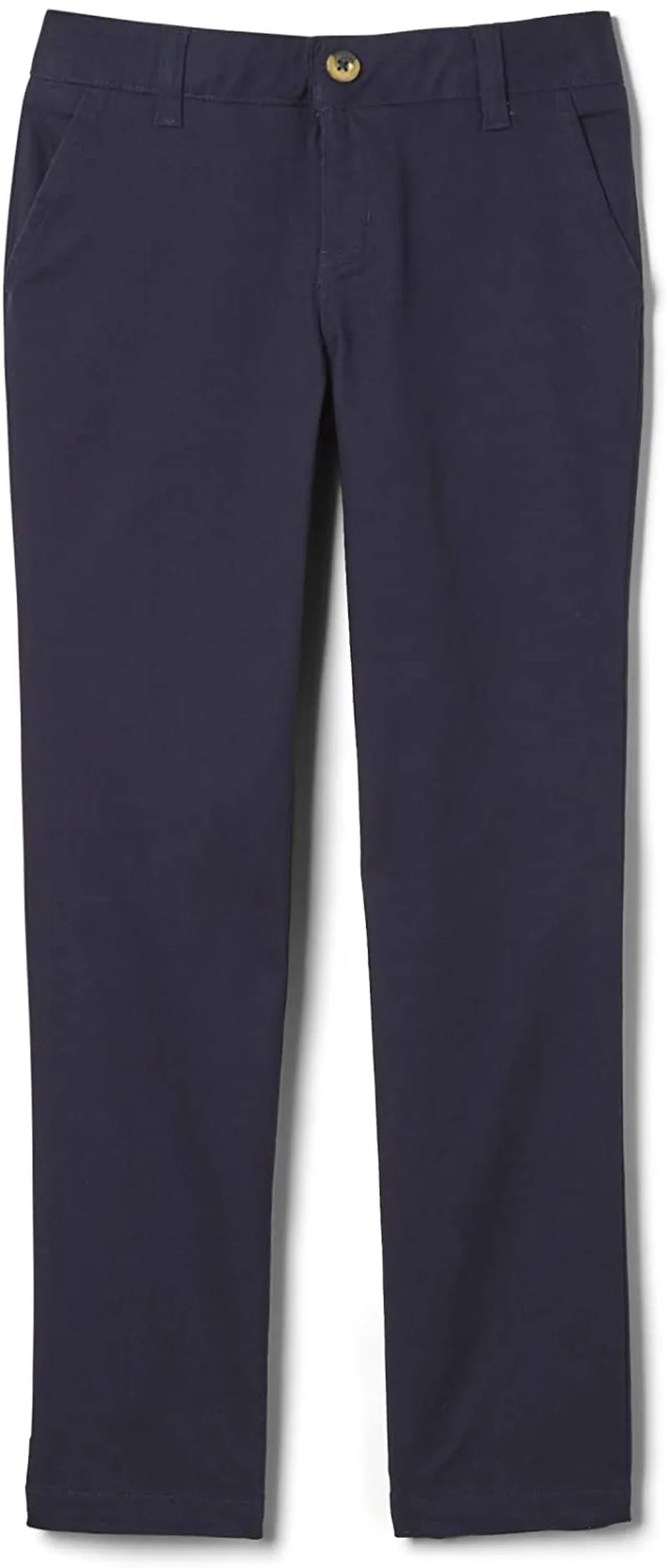 French Toast Women's Straight Leg Twill Pant