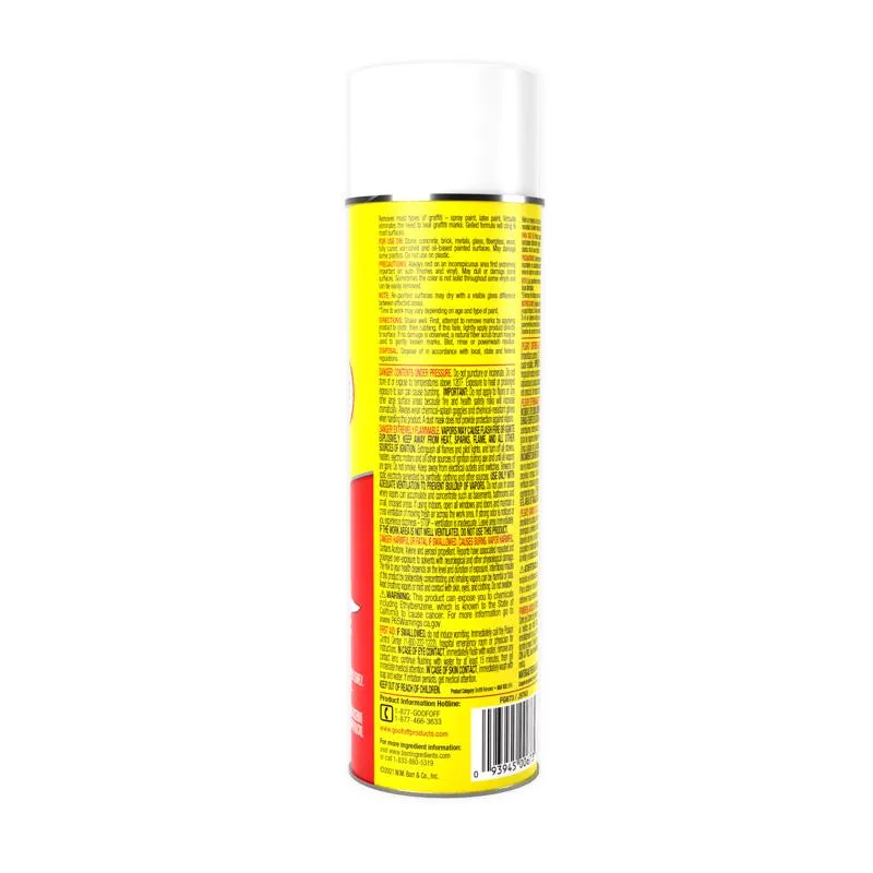 Goof Off Pro Strength Graffiti All Purpose Remover 16 oz