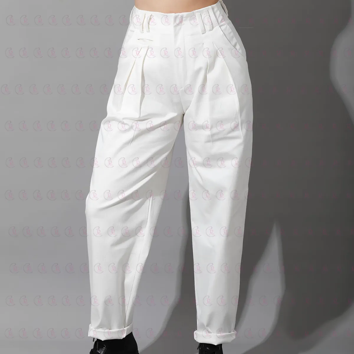 High waist - Gabardine Pants