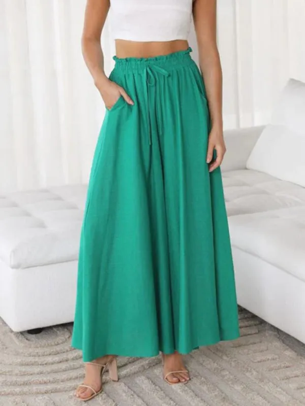 High Waisted Wide Leg Pants