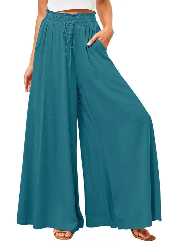 High Waisted Wide Leg Pants