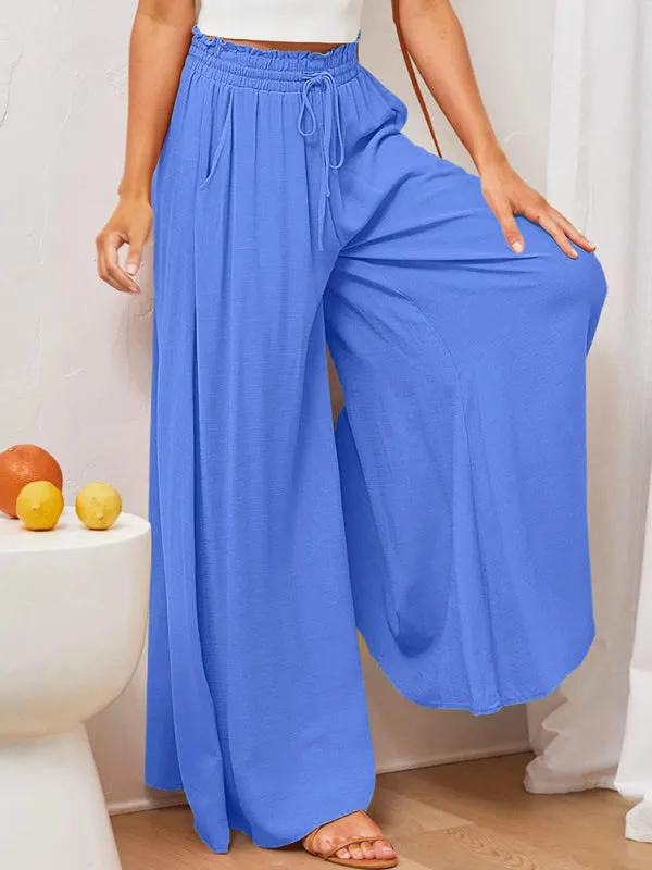 High Waisted Wide Leg Pants