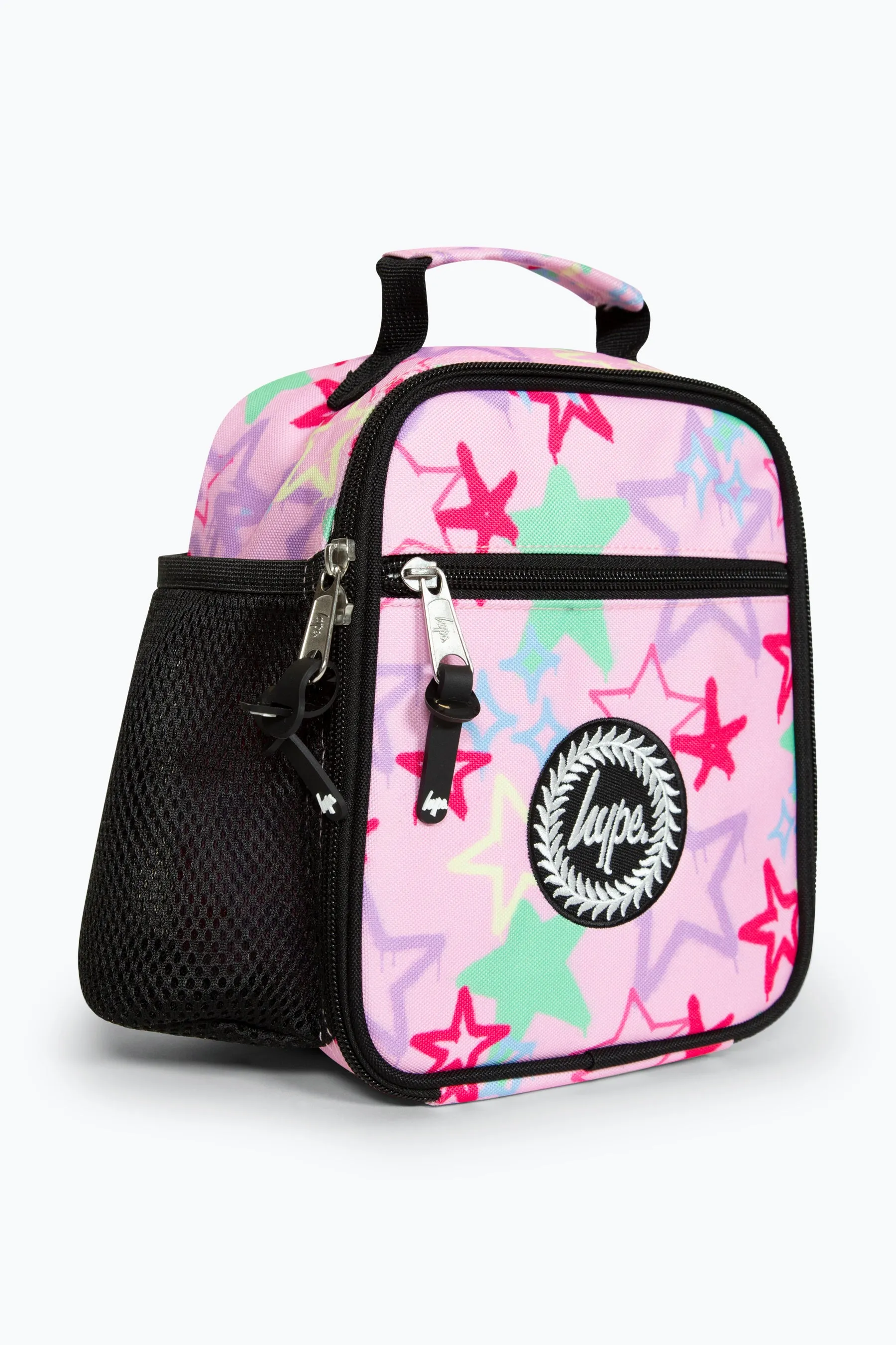 Hype Girls Pink Graffiti Stars Lunch Bag