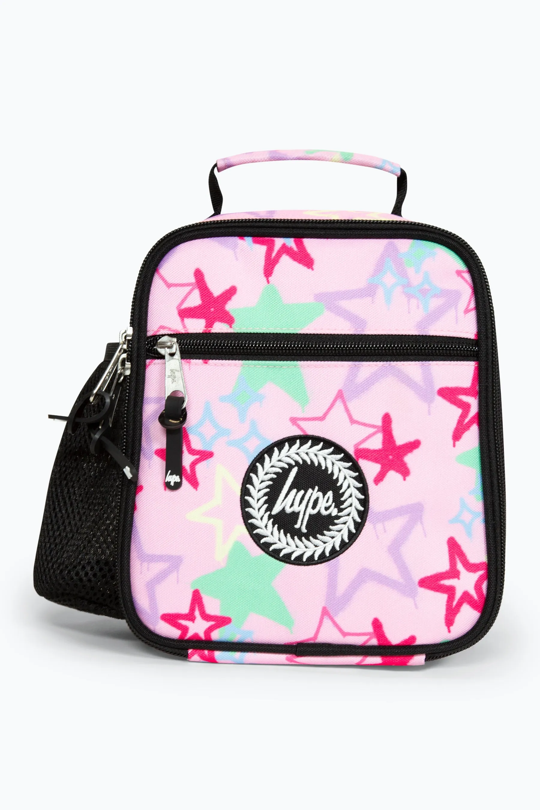 Hype Girls Pink Graffiti Stars Lunch Bag