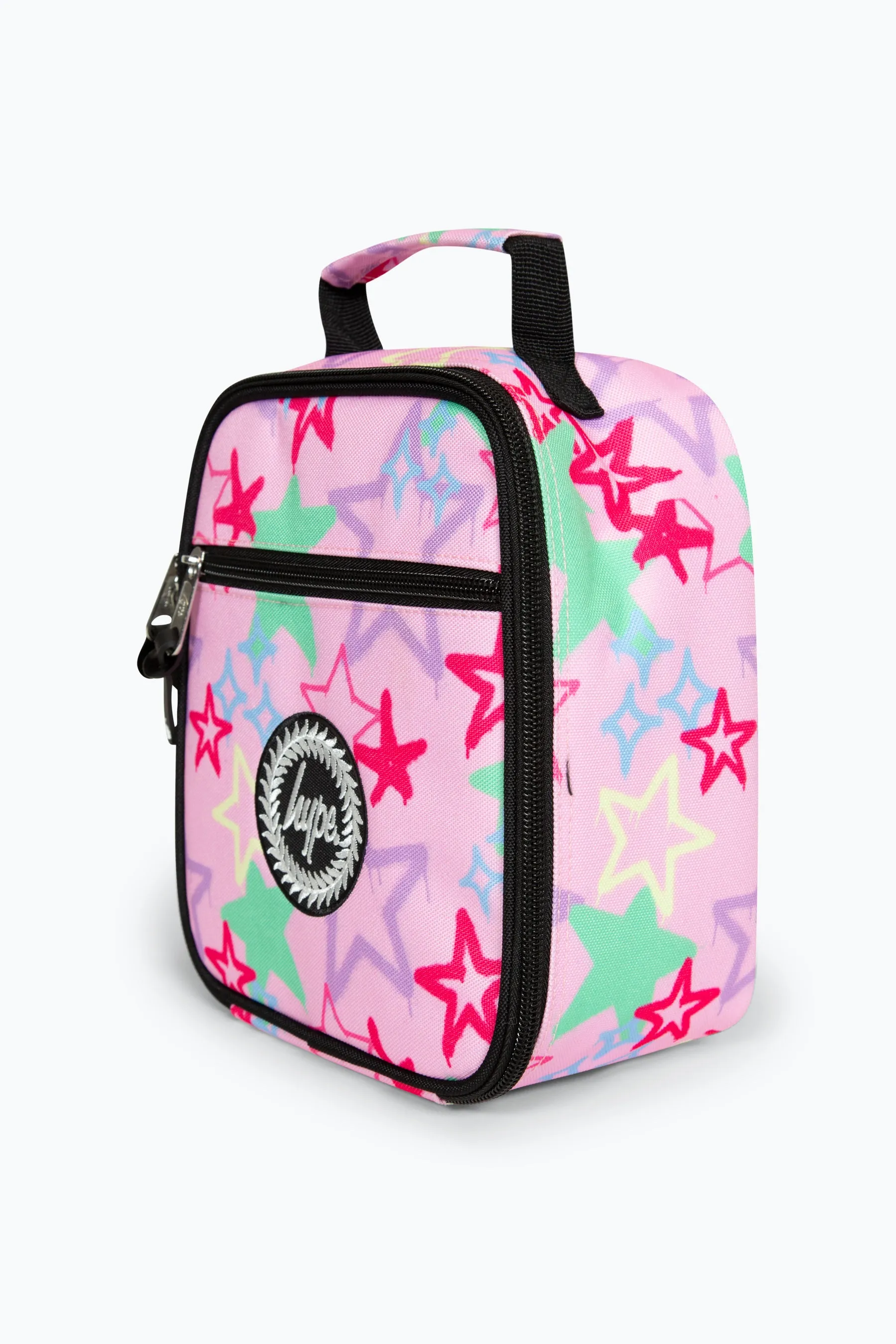 Hype Girls Pink Graffiti Stars Lunch Bag