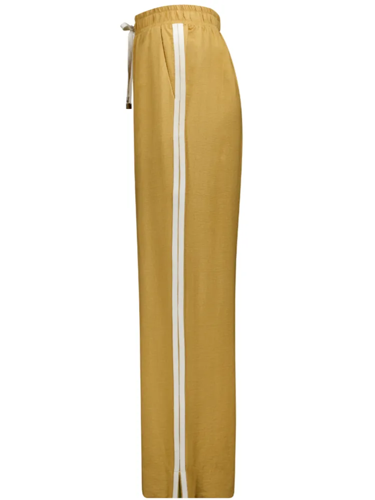 Indiana Wide Leg Pants in Biscuit