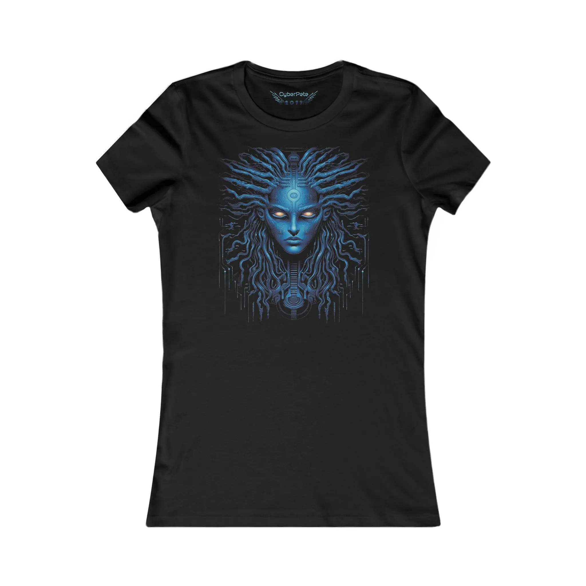 KI Gott T-Shirt  | Sci-Fi T-Shirt für Frauen