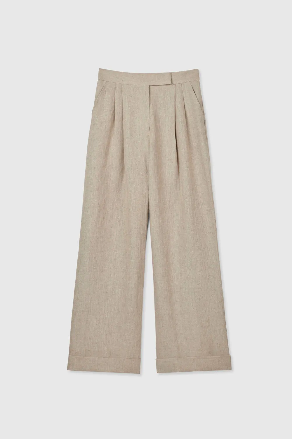 Linen Wide Leg Pants