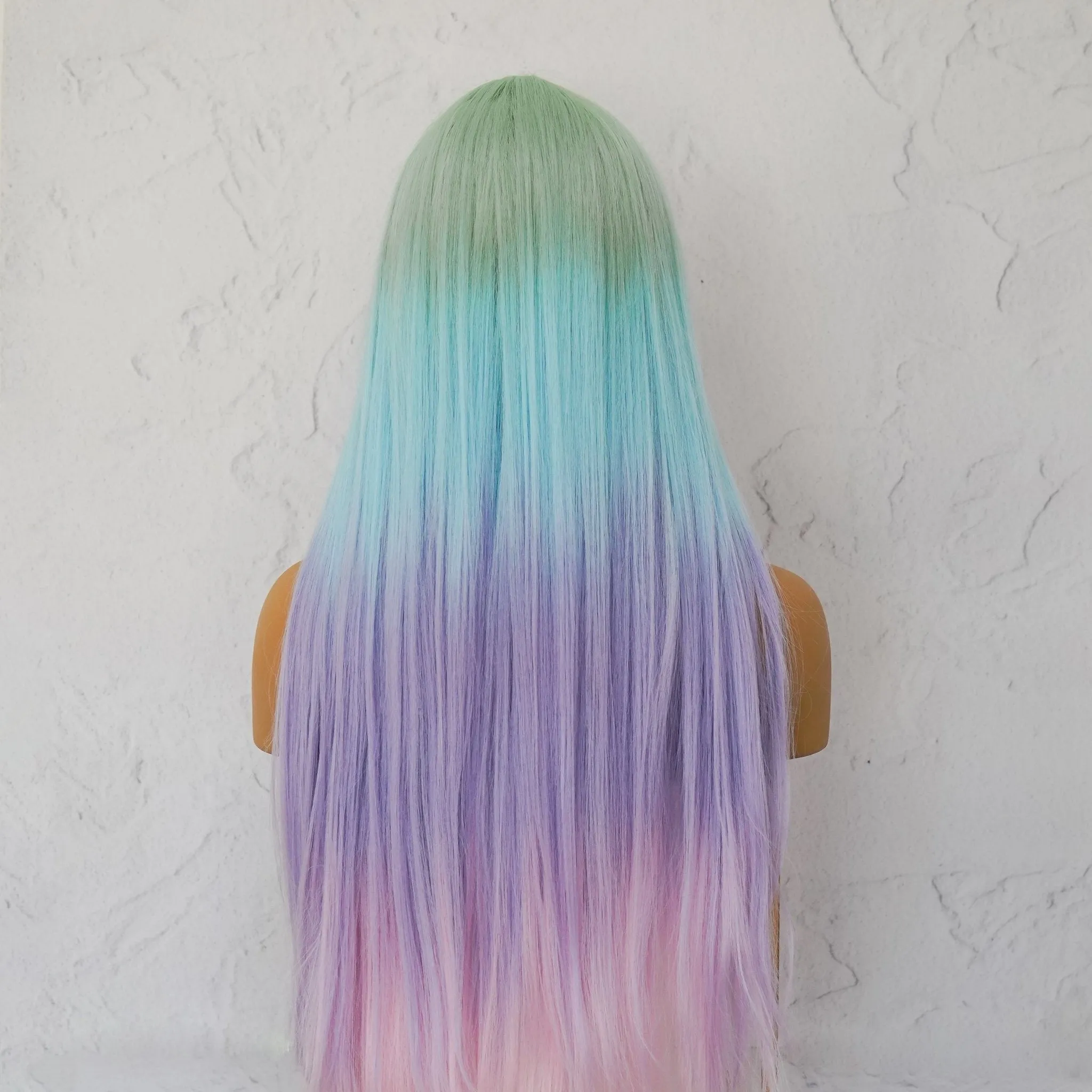 LIRA Rainbow Fringe Wig