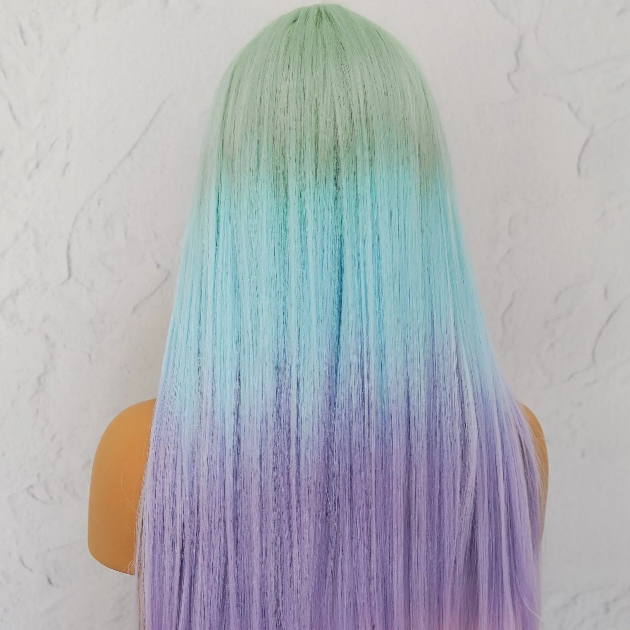 LIRA Rainbow Fringe Wig