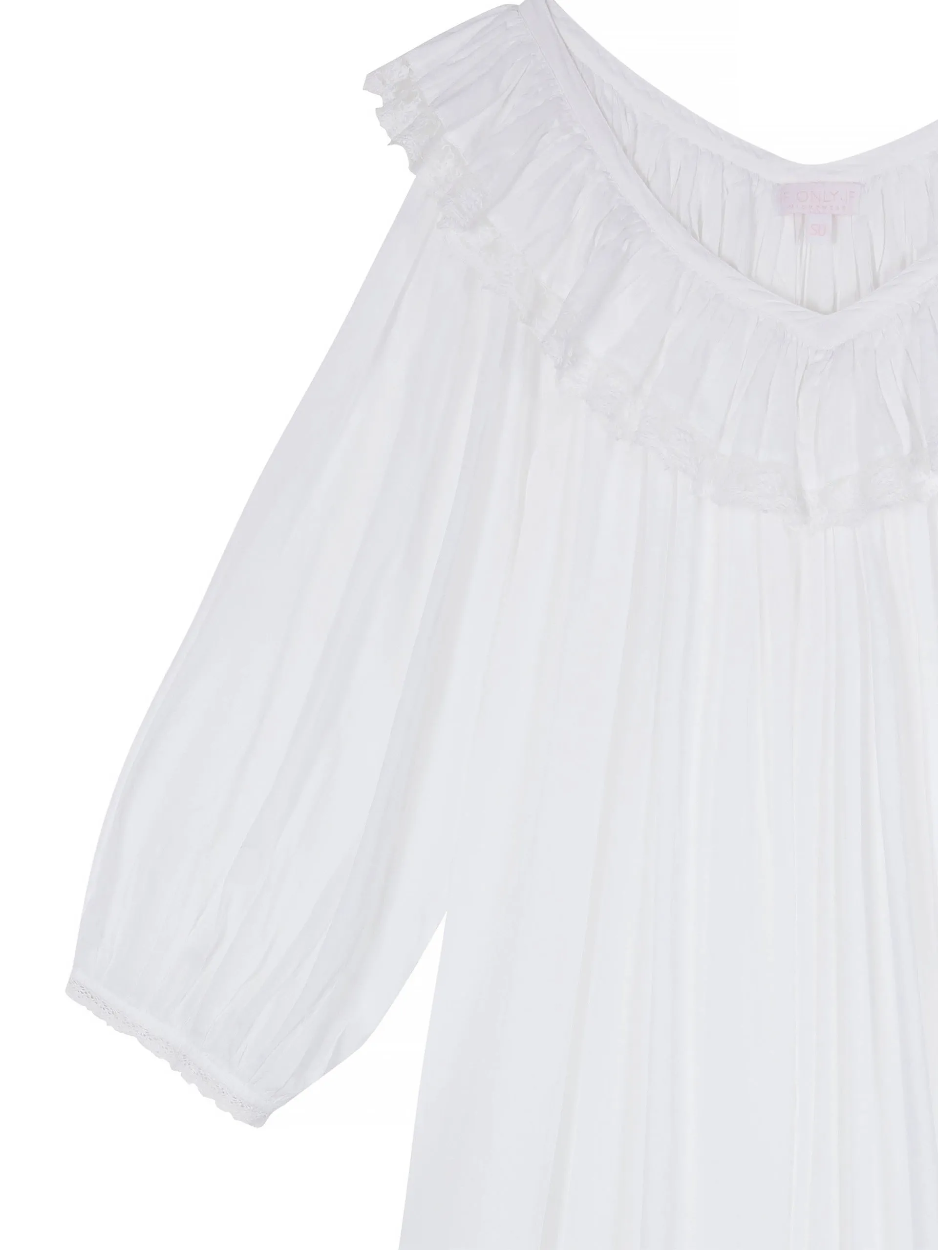 Long white Chloe nightgown