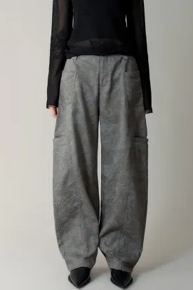 Marble Wide Leg Pants