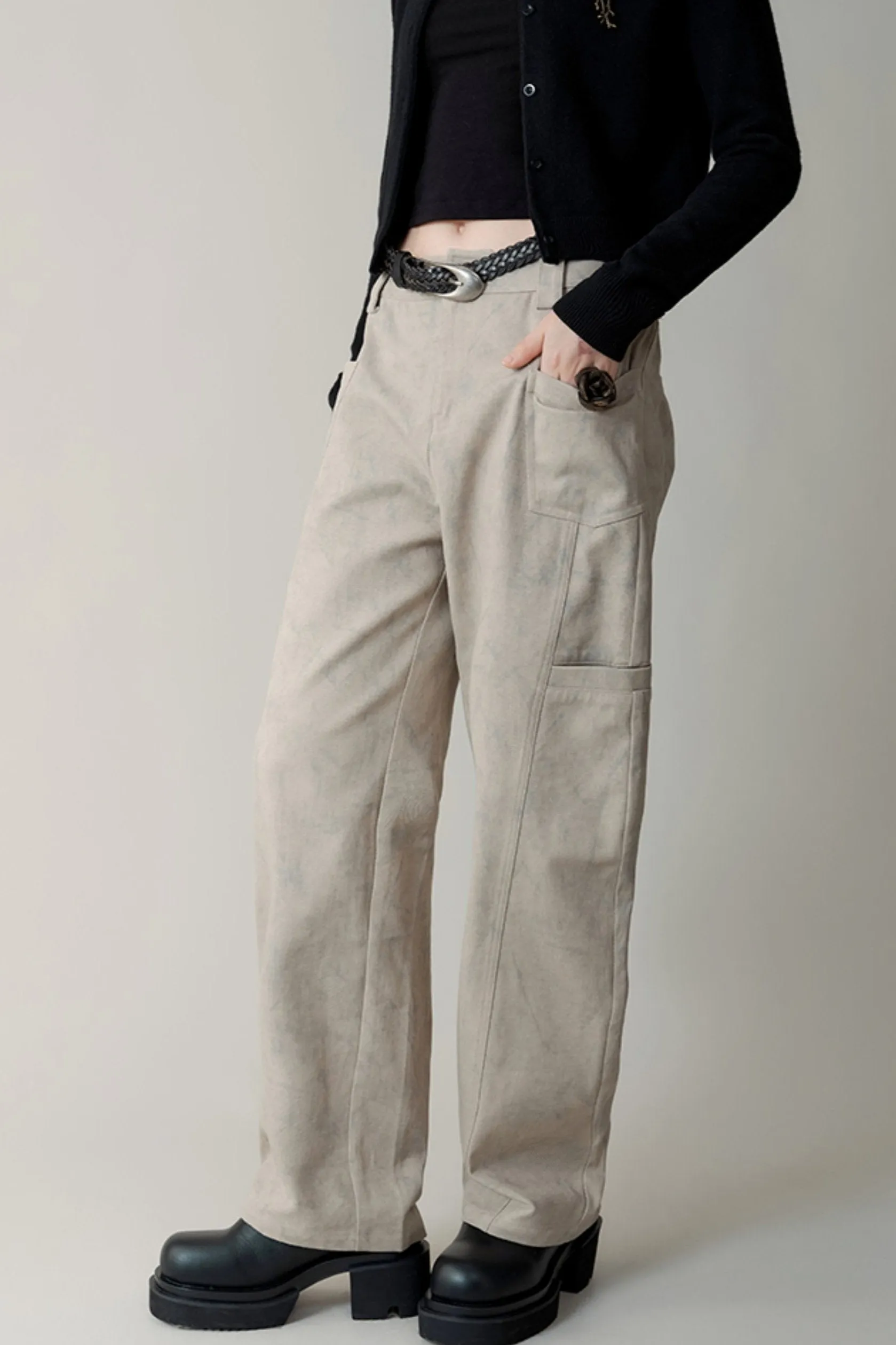 Marble Wide Leg Pants