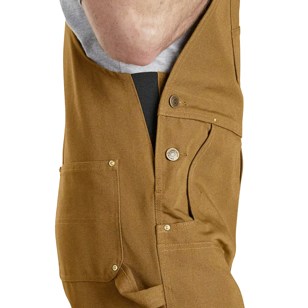 Men's Relaxed Fit Duck Bib 30" Overall