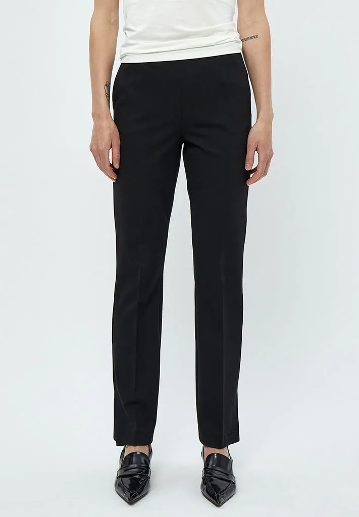 MSKimira Straight Pants - Black